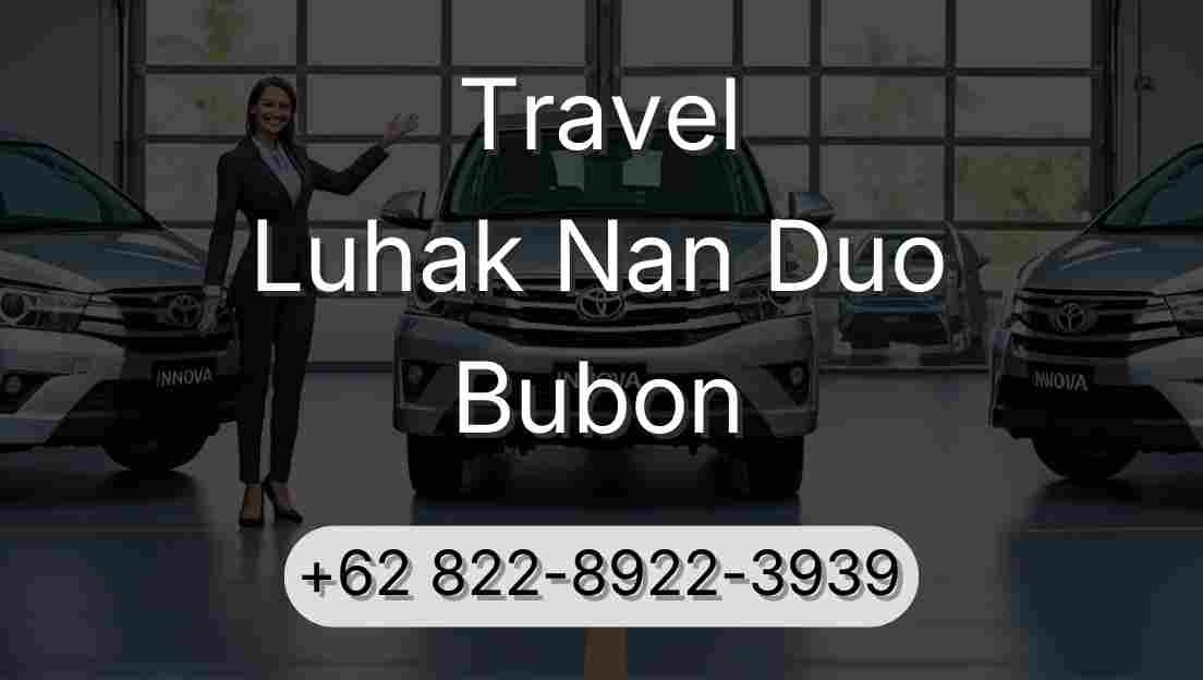 Travel Luhak Nan Duo Bubon
