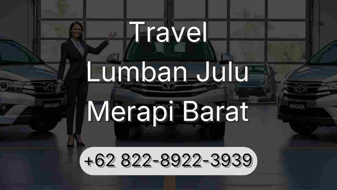 Travel Lumban Julu Merapi Barat