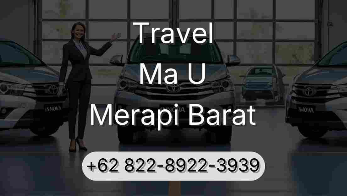 Travel Ma U Merapi Barat