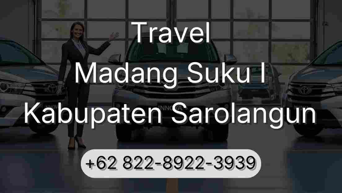 Travel Madang Suku I Kabupaten Sarolangun