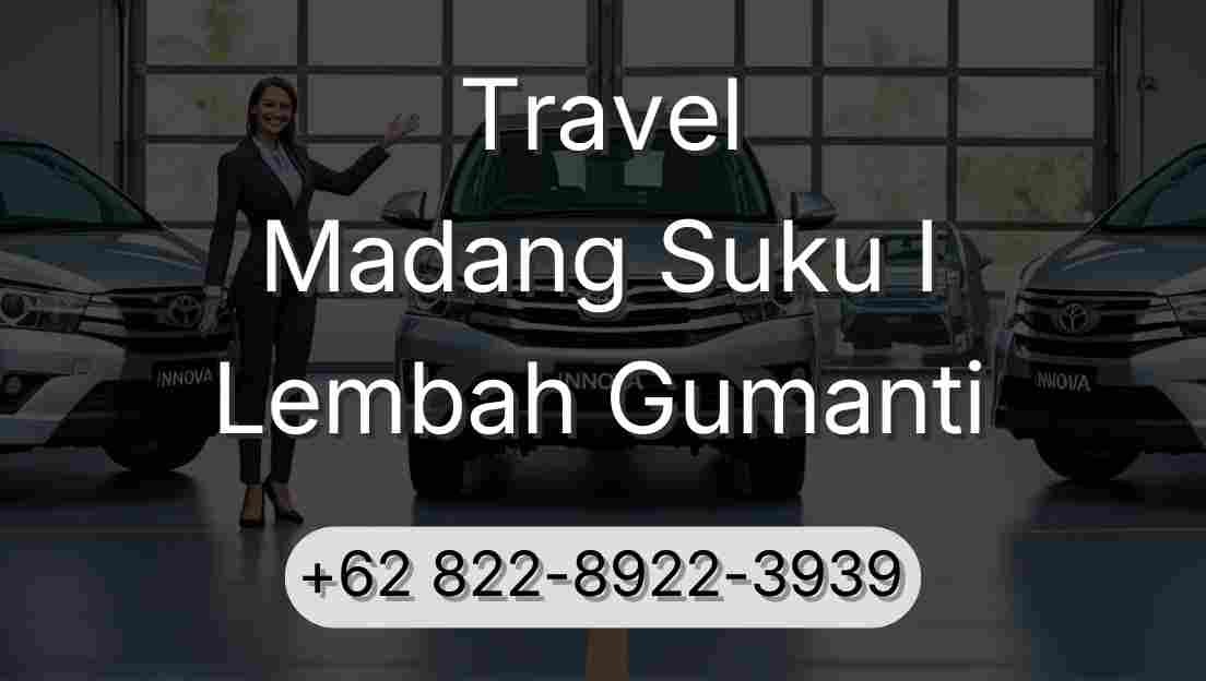 Travel Madang Suku I Lembah Gumanti