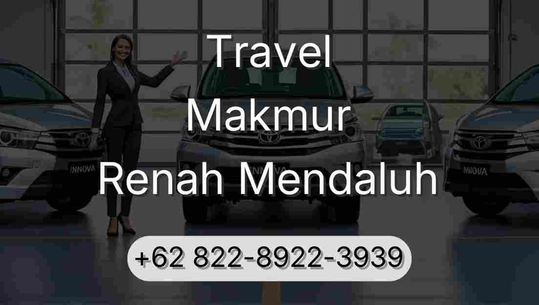 Travel Makmur Renah Mendaluh
