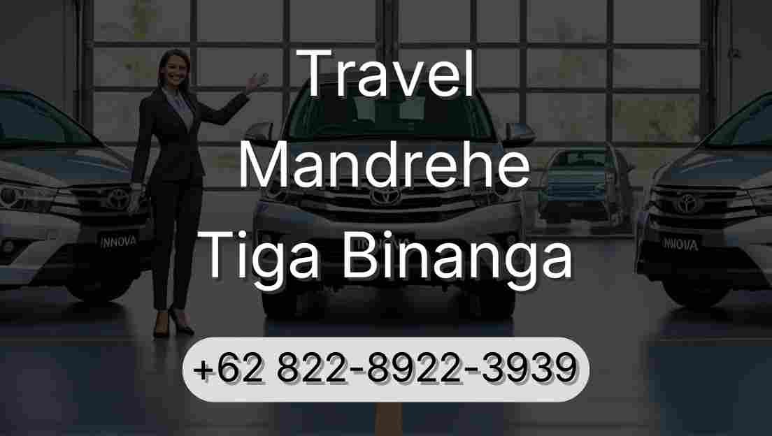 Travel Mandrehe Tiga Binanga