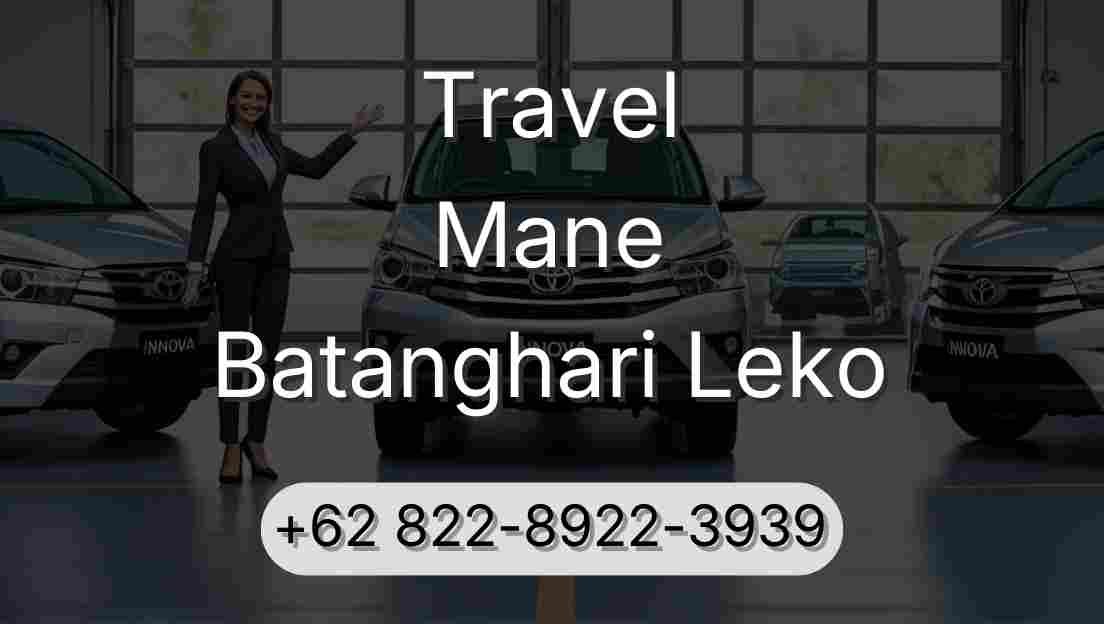 Travel Mane Batanghari Leko