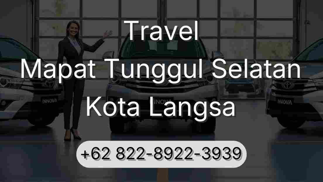 Travel Mapat Tunggul Selatan Kota Langsa