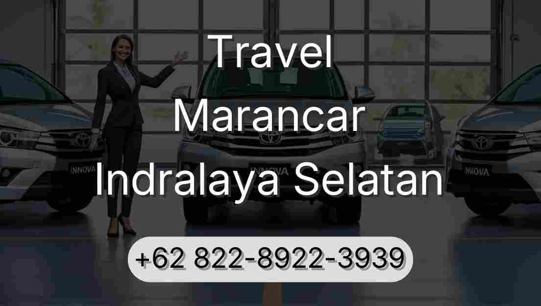 Travel Marancar Indralaya Selatan