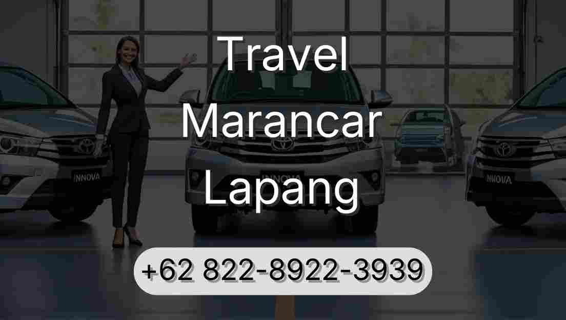 Travel Marancar Lapang