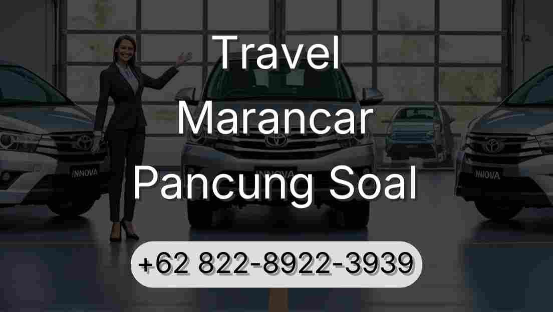 Travel Marancar Pancung Soal