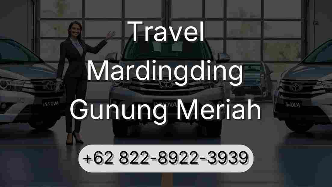 Travel Mardingding Gunung Meriah