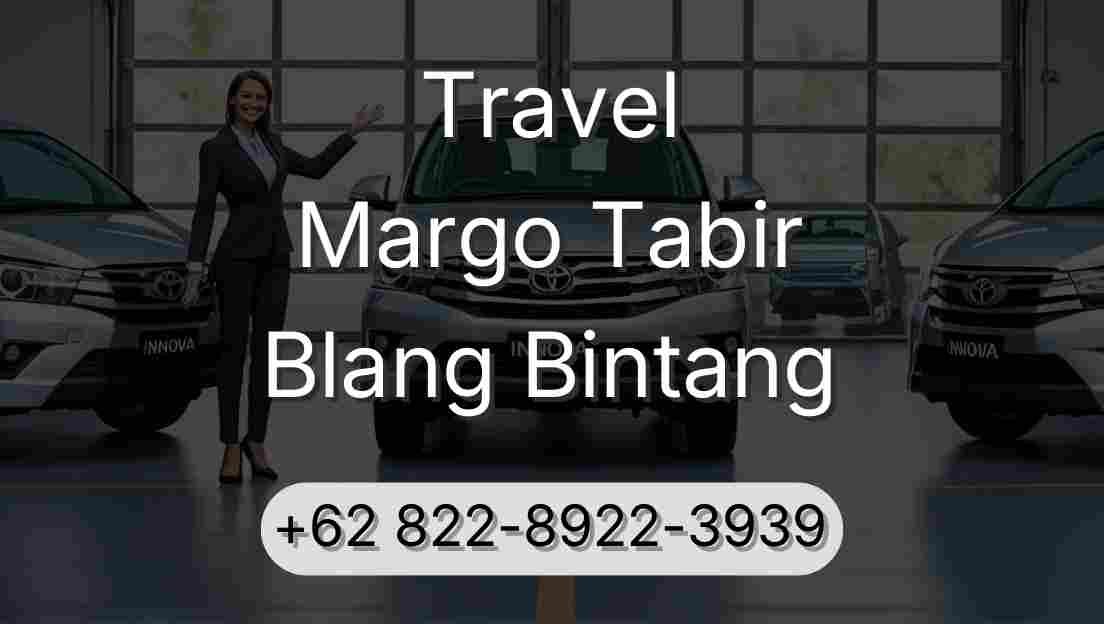 Travel Margo Tabir Blang Bintang