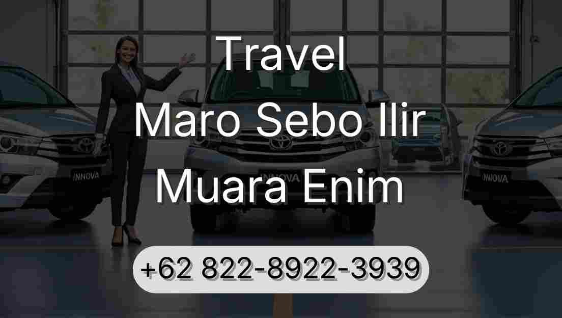 Travel Maro Sebo Ilir Muara Enim