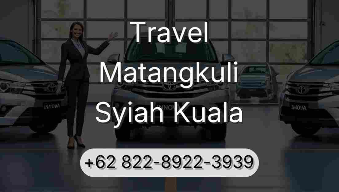 Travel Matangkuli Syiah Kuala