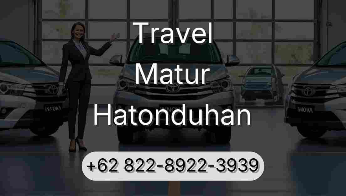 Travel Matur Hatonduhan