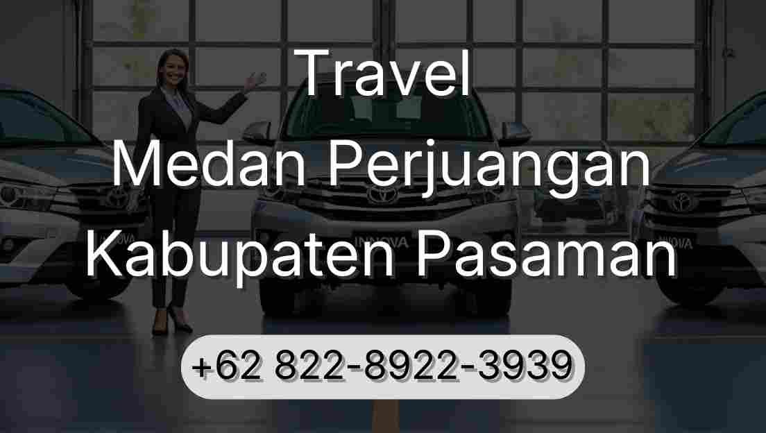 Travel Medan Perjuangan Kabupaten Pasaman