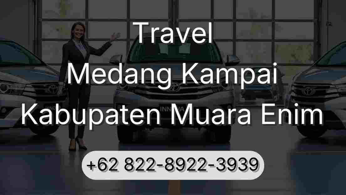Travel Medang Kampai Kabupaten Muara Enim