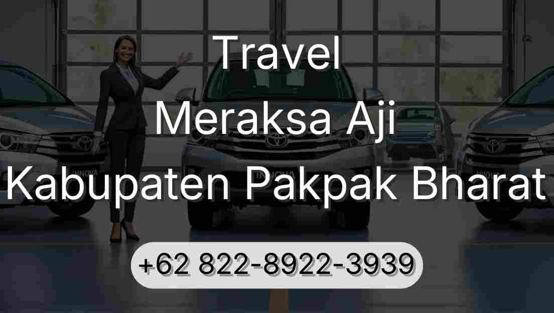 Travel Meraksa Aji Kabupaten Pakpak Bharat