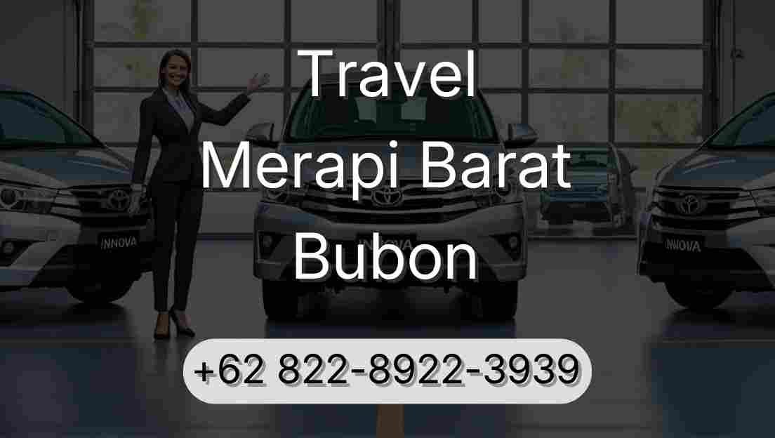 Travel Merapi Barat Bubon