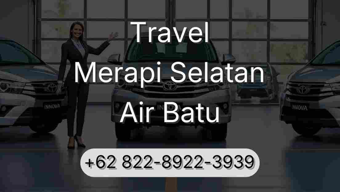Travel Merapi Selatan Air Batu