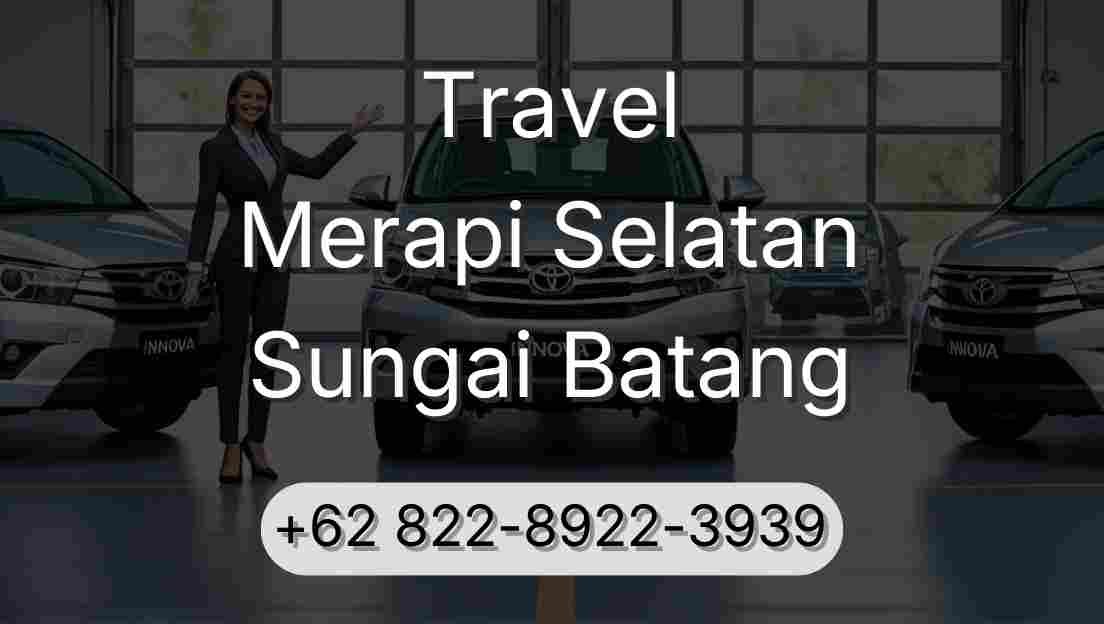 Travel Merapi Selatan Sungai Batang