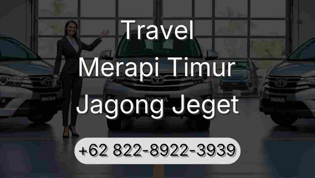 Travel Merapi Timur Jagong Jeget