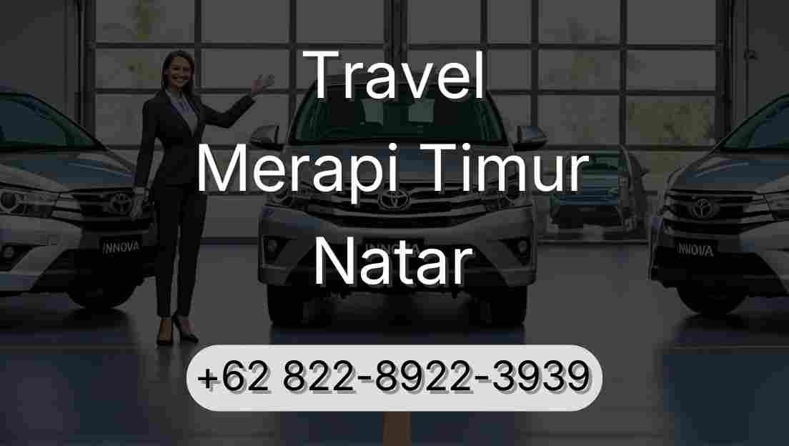 Travel Merapi Timur Natar