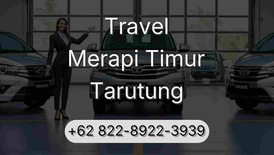 Travel Merapi Timur Tarutung