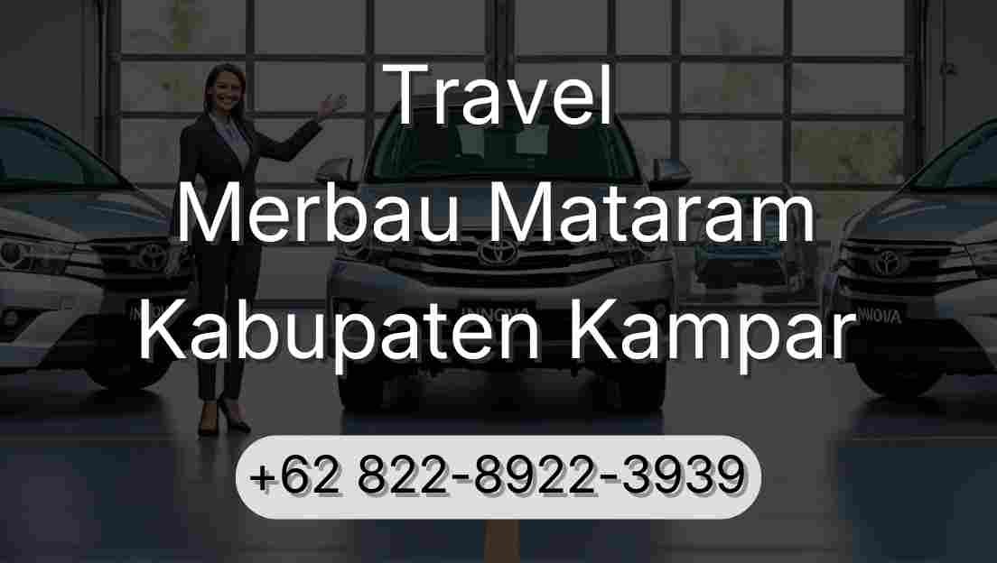 Travel Merbau Mataram Kabupaten Kampar