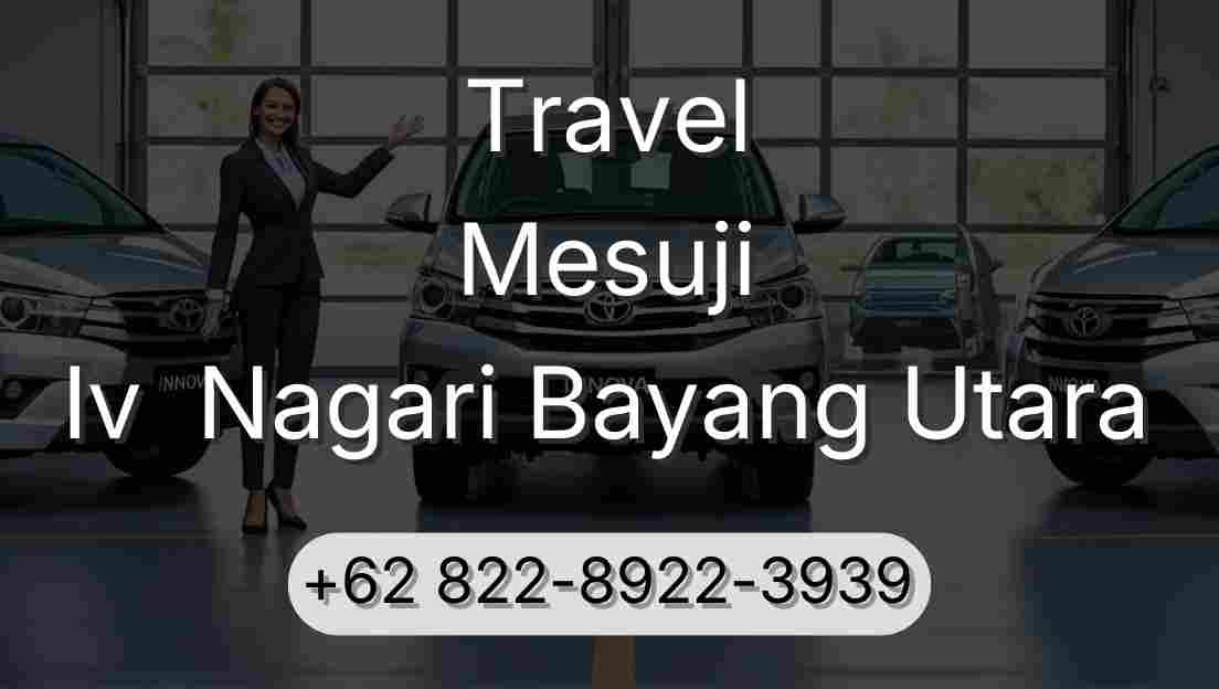 Travel Mesuji Iv  Nagari Bayang Utara