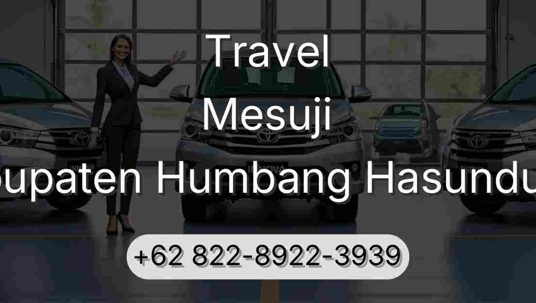 Travel Mesuji Kabupaten Humbang Hasundutan