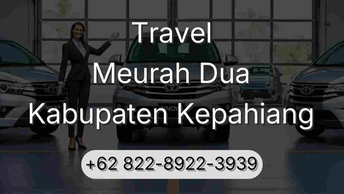 Travel Meurah Dua Kabupaten Kepahiang