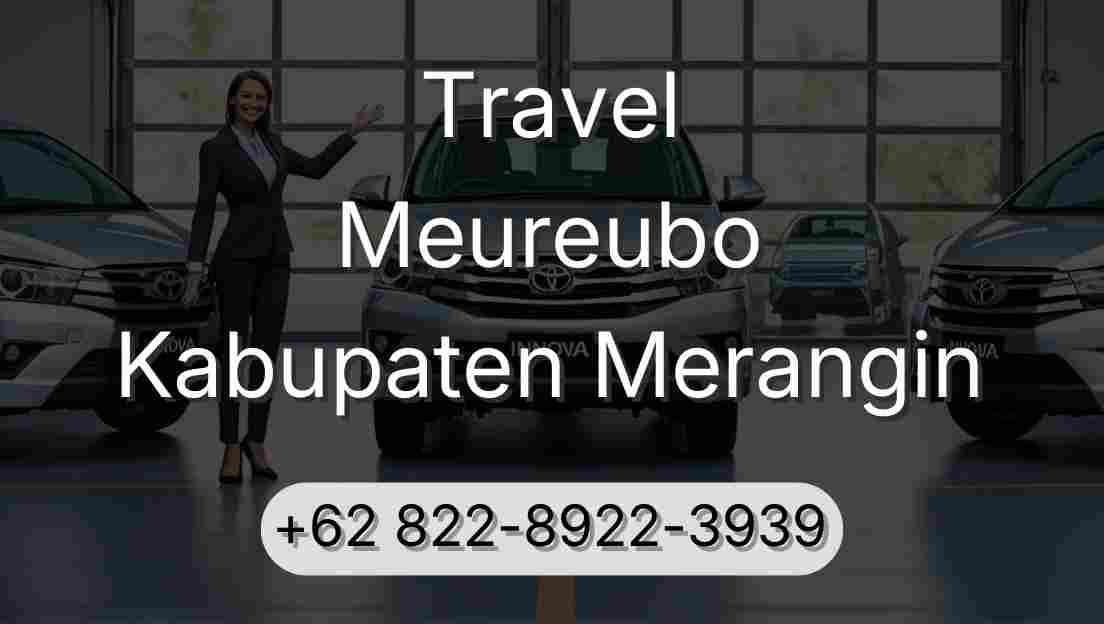 Travel Meureubo Kabupaten Merangin