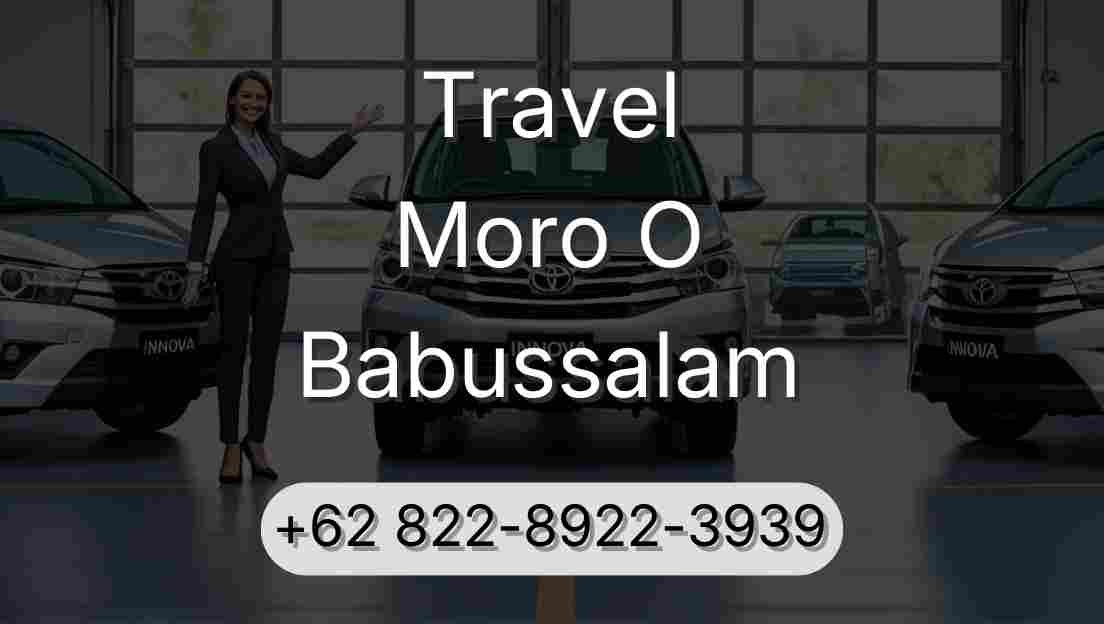 Travel Moro O Babussalam