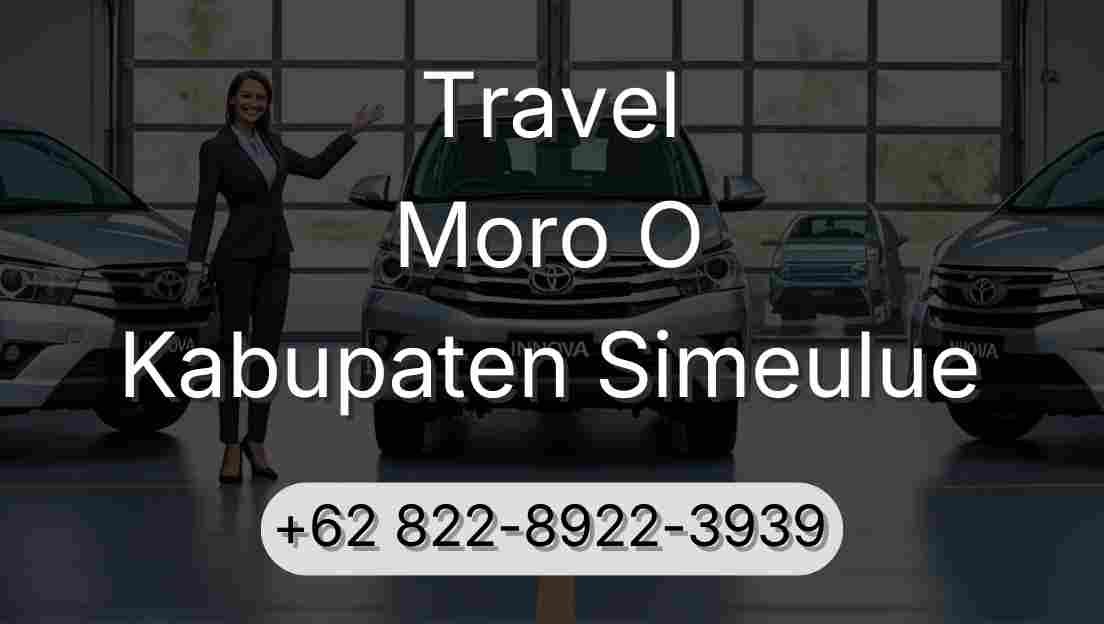 Travel Moro O Kabupaten Simeulue
