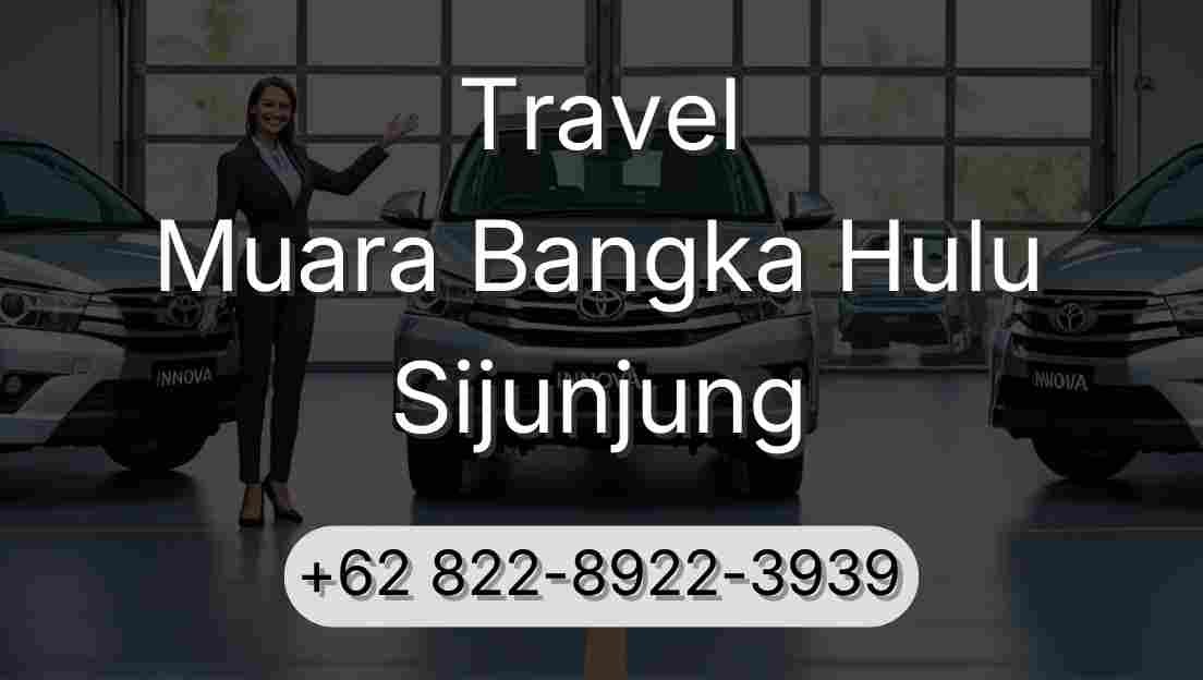 Travel Muara Bangka Hulu Sijunjung