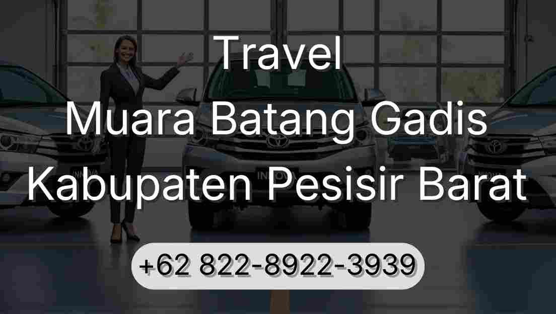 Travel Muara Batang Gadis Kabupaten Pesisir Barat