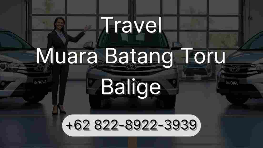 Travel Muara Batang Toru Balige
