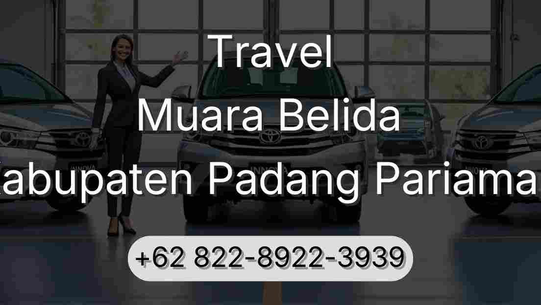 Travel Muara Belida Kabupaten Padang Pariaman