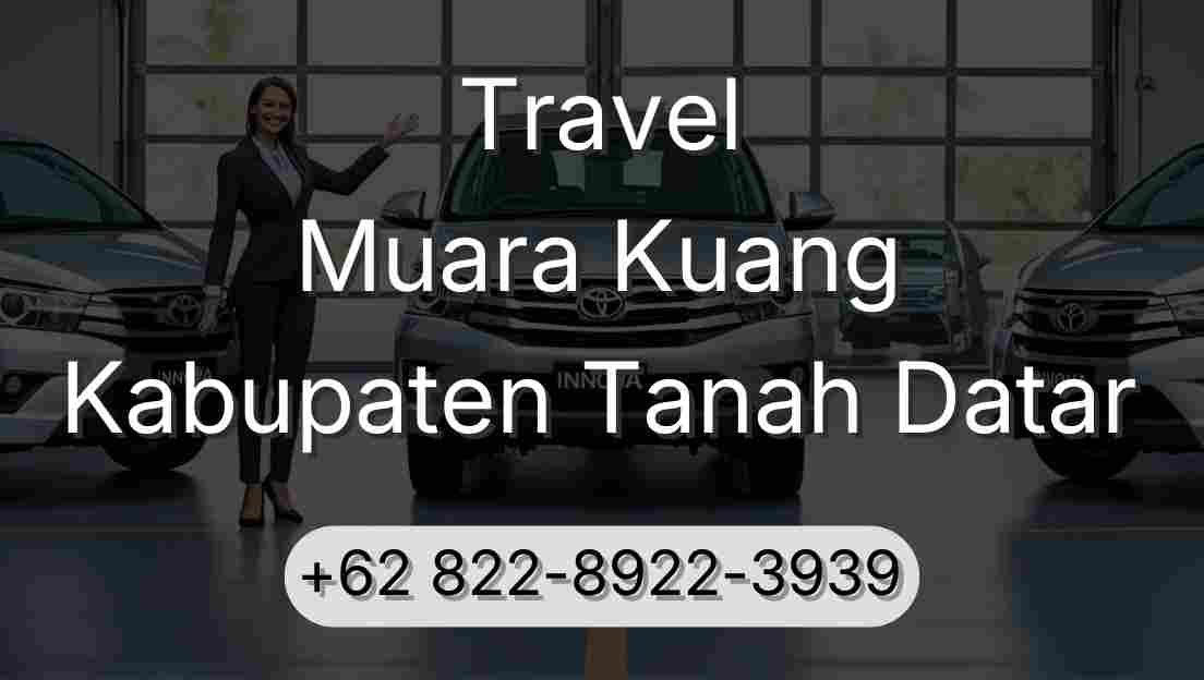 Travel Muara Kuang Kabupaten Tanah Datar