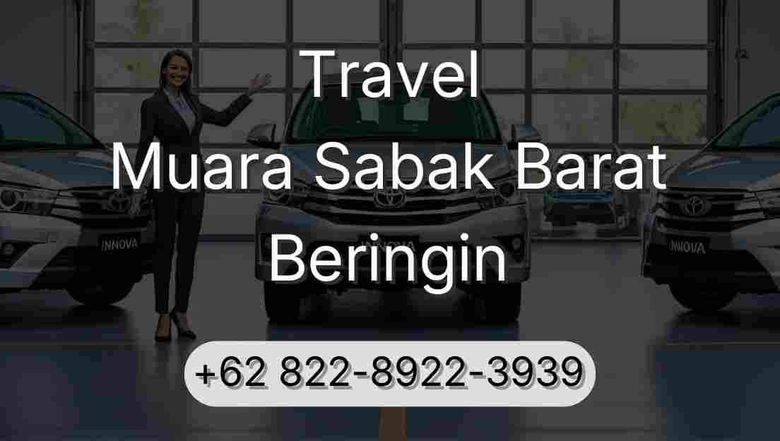 Travel Muara Sabak Barat Beringin