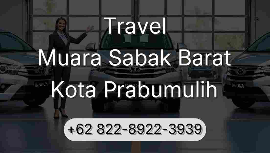 Travel Muara Sabak Barat Kota Prabumulih