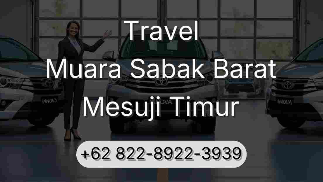 Travel Muara Sabak Barat Mesuji Timur