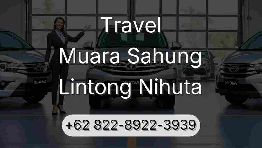 Travel Muara Sahung Lintong Nihuta