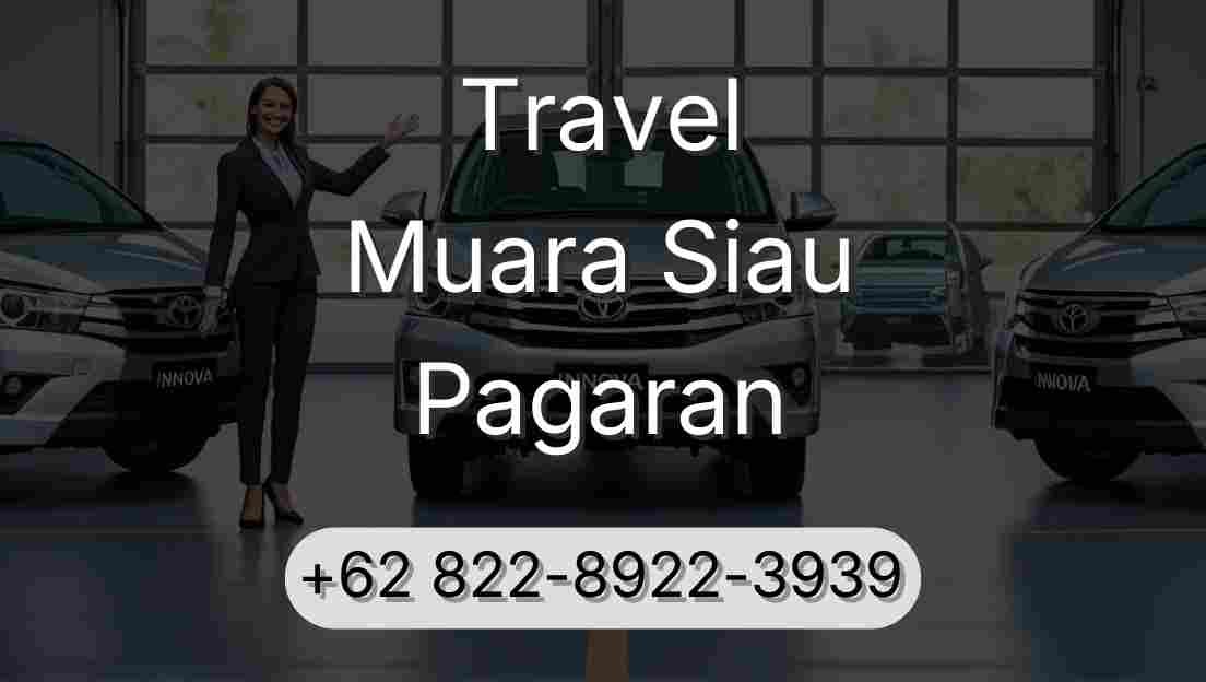 Travel Muara Siau Pagaran