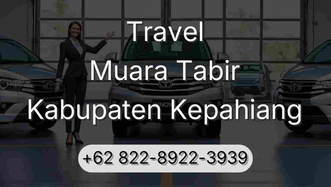 Travel Muara Tabir Kabupaten Kepahiang