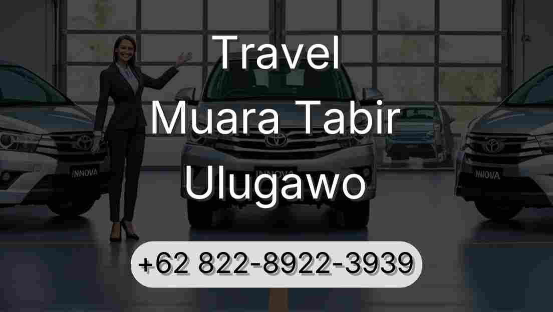 Travel Muara Tabir Ulugawo