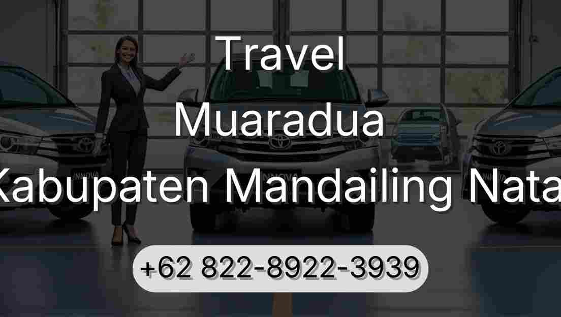 Travel Muaradua Kabupaten Mandailing Natal