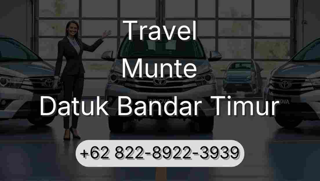Travel Munte Datuk Bandar Timur