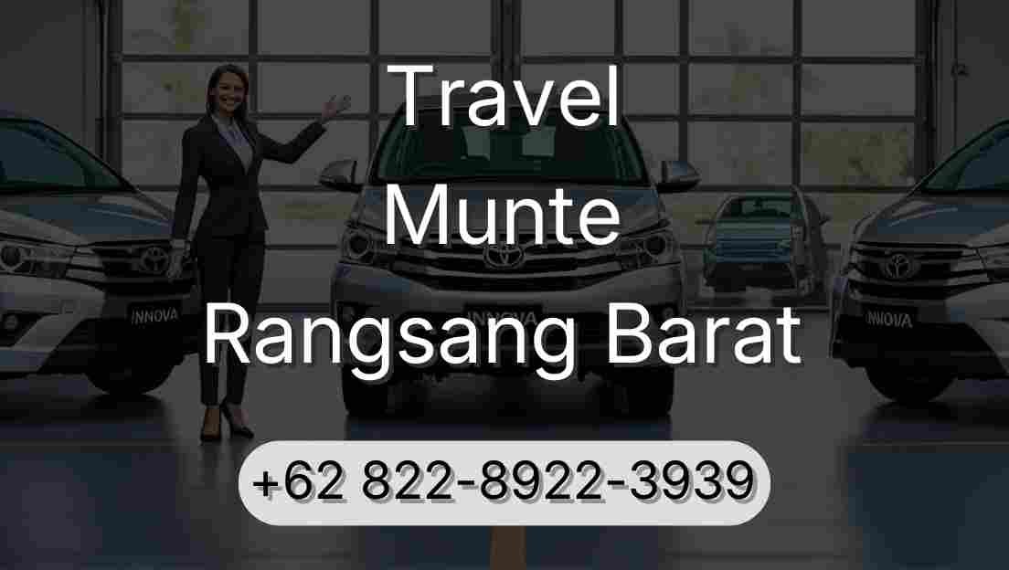 Travel Munte Rangsang Barat