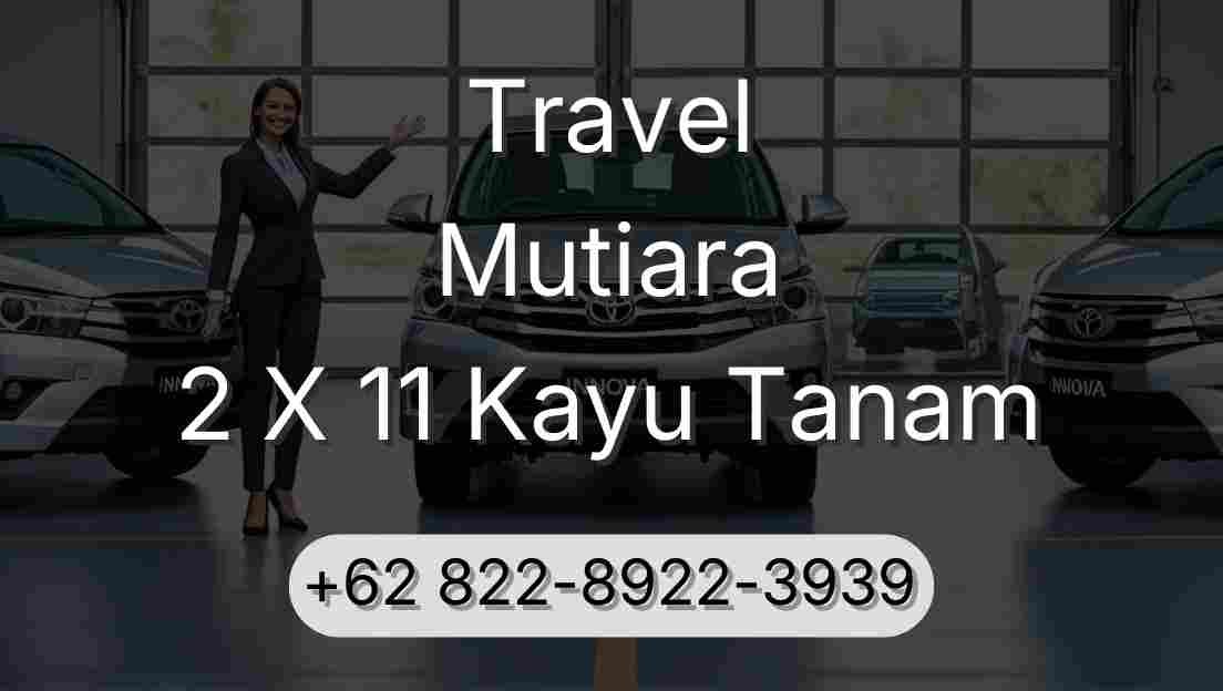 Travel Mutiara 2 X 11 Kayu Tanam