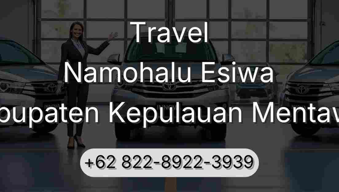 Travel Namohalu Esiwa Kabupaten Kepulauan Mentawai